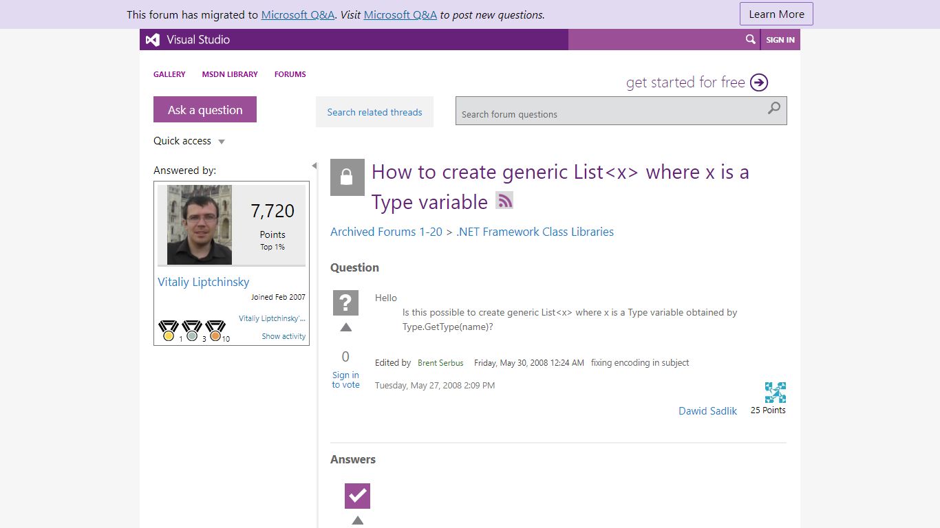 How to create generic List<x> where x is a Type variable